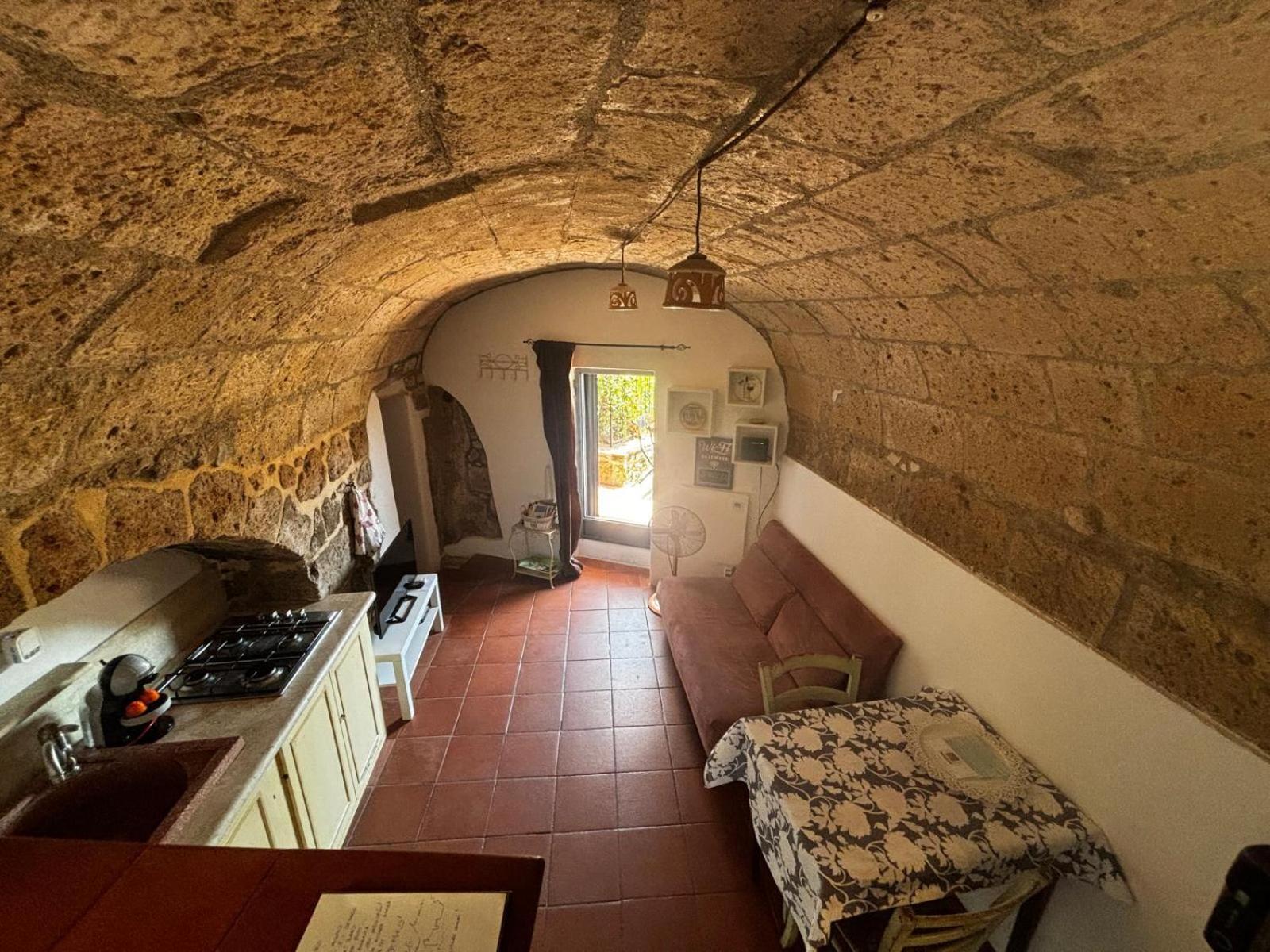 Вилла Terrazza Sul Tufo Питильяно Экстерьер фото
